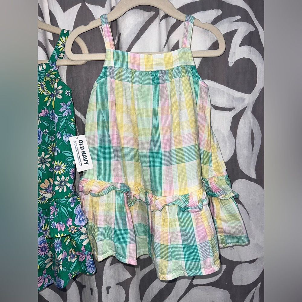 Set of Two Ruffle Spring Dresses - Picture 3 of 6